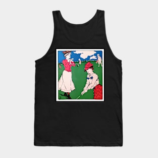 Vintage 1901 Golf Print Tank Top